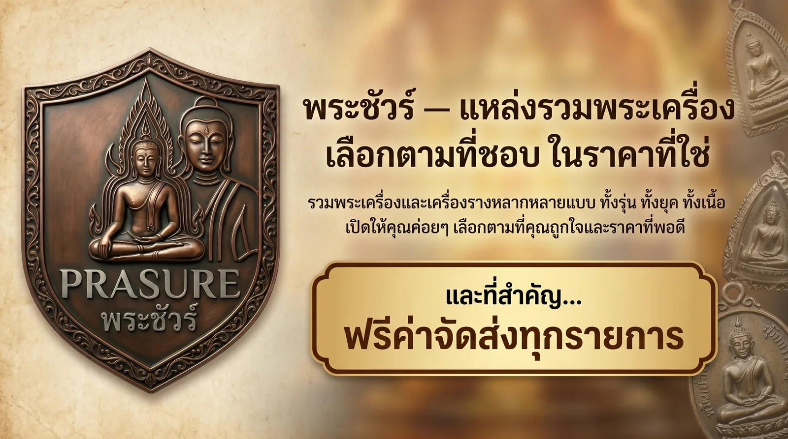 Welcome to พระชัวร์.COM